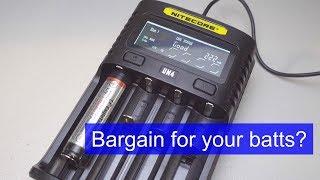 A bargain battery charger? The NiteCore UM4