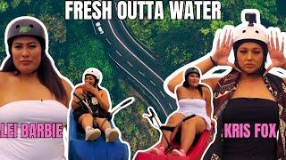Island Baddies Kris Fox & Lei Barbie Try Luge | Fresh Outta Water