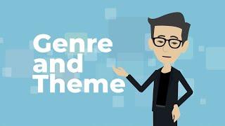 What is the difference between genre and theme?