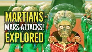 Martians (LITTLE GREEN MEN) Mars Attacks! Explored