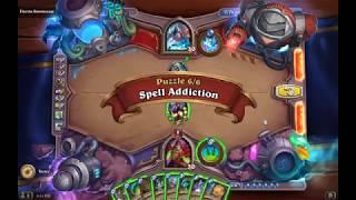 Solution Puzzle Lab Lethal: Spell Addiction - Electra Sturmsurge (6/6), Hearthstone Boomsday