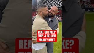 TYSON FURY & TONY BELLEW FINALLY CROSS PATHS | WAS THIS GENUINE OR FAKE?