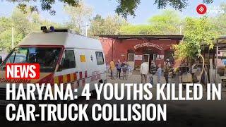 Haryana Car Crash: 4 Youths Killed After Vehicle Hits Stationary Truck Near Pinjore