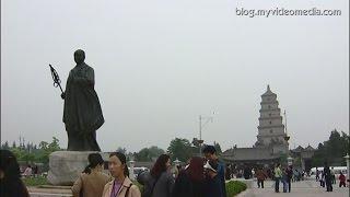 Giant Wild Goose Pagoda, Xian - China Travel Channel