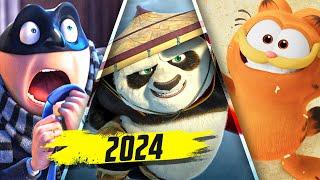 Top Upcoming Animated Movies 2024 (New Trailers in 4K ULTRA HD - Kung Fu Panda 4, and more)