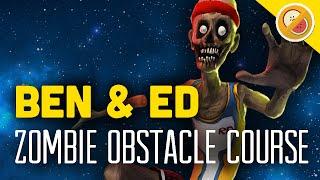 ZOMBIE OBSTACLE COURSE : Ben and Ed #1 Funny Moments