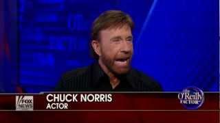 Chuck Norris enters 'No Spin Zone' - The O'Reilly Factor - 2012