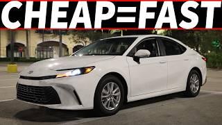 The FASTEST Camry is the CHEAPEST? // 2025 Toyota Camry LE Night Review