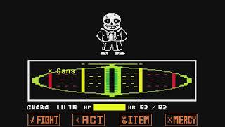 Sans Fight But Reality Check Through the Skull