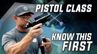 Pistol Class - Don't Be THIS Guy/Gal - Be Prepared