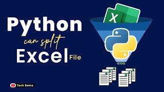 Splitting Excel data into multiple files with Python