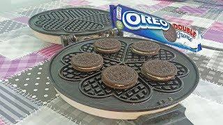 EXPERIMENT WAFFLE IRON vs OREO Oddly satisfying | Best Experiments