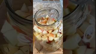 Homemade Apple Cider Vinegar! Aids in Losing Weight. Only 3 ingredients Needed #shorts #ytshorts #yt