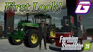 My First Look at Farming Simulator 25! | Gameplay & Features Reaction | TheCombustionGamer