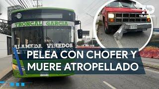 Conductor pelea con chofer de camión y muere atropellado en Monterrey