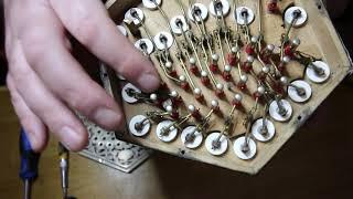 Squeezebox Advent Calendar with John Spiers - December 7th - Jeffries 51 key anglo concertina in G/C