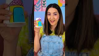  MAKE ANIMAL HOUSES from CUPS! Guess WHO Lives Where!  #shorts #kidsvideo