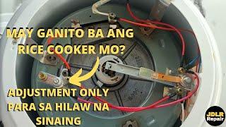 How to repair rice cooker: No Power Hilaw ang Sinaing