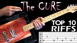 The Cure TOP 10 Riffs & Guitar Tab / Guitar Lesson / Guitar Chords