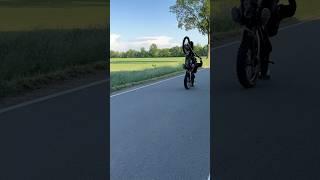 RAW scrape  #scrape #wheelie #shorts #supermoto