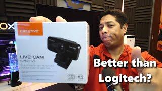 Creative Live Cam Sync V3 vs Logitech C922 Pro | Battle of 1080p and 2k Resolution Webcams