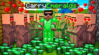 I Became Emerald Carry To Troll Villagers!