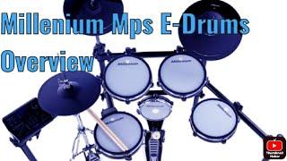 A Quick Look at the Millenium MPS E-Drums Mesh Kit #Drumkit