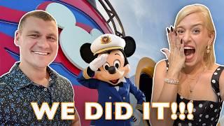 DREAMS COME TRUE! The Best First Day On The Disney Fantasy | Cruise Line Room Tour, Best Snacks Info