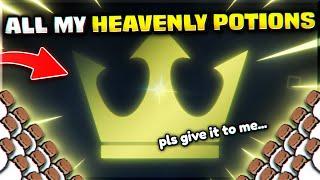 USING ALL MY HEAVENLY 2 POTIONS FOR THIS.. | Sol's RNG