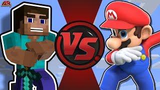 MINECRAFT STEVE vs MARIO! (Minecraft vs Super Mario) CFC Bonus Episode 22