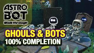 Ghouls & Bots (Lost Galaxy) Walkthrough: All Bots & Puzzle Pieces + Hidden Coins (Astro Bot Guide)