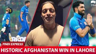 Historic Afghanistan Win in Lahore | #AFGVENG | Shoaib Akhtar