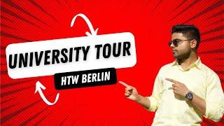 University tour of HTW Berlin. This is all you need to know and see !