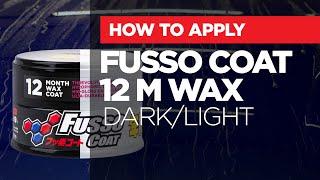 Soft99 – How to apply: Fusso Coat 12 Months