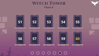 Tricky Castle | Witch Tower | Level 60 Complete | Floor 6 | First Cristel