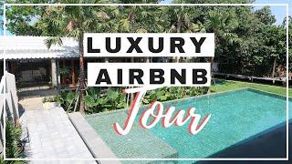 LUXURY HOSTEL IN BANGKOK! First Time Using AirBNB! | Sunkiss Hostel Tour