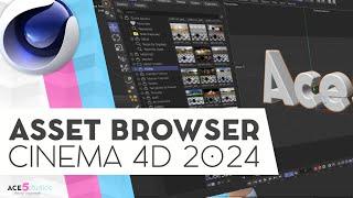 C4D Assets browser - Presets - Cloud Sync | Super USEFUL!