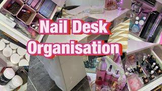 Organise my Glitterbels nail desk with Me