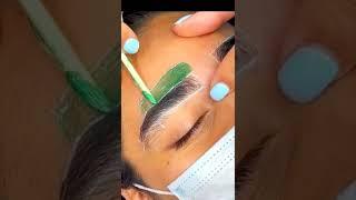 eyebrow shaping with waxing Mili tutorials eyebrow threading