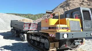 MOROOKA T-800 // HEAVY TRACK DOZER WITH 80t WINCH // COOL AND STRONG RC IN ACTION