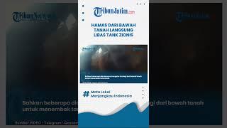 Al Qassam Mengatur Strategi dari Bawah Tanah untuk Menembak Tank Israel
