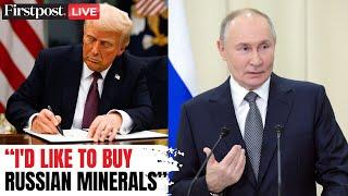 Trump Signs Order LIVE: US President Trump Prefers Putin's Mineral Offer over Zelensky's NATO Deal