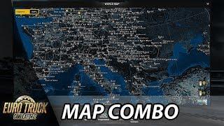 ETS2 1.34 | Trucksim Map 1.34 | Map Combo