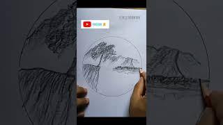 How to draw#easy #pencil #skets#scenery #art#youtubeshort