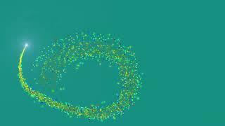 Golden color particle video effect source I No copyright video