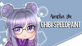 Chibi Speedpaint | Amelia Yu