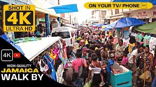 ️EXCITING GRAND MARKET DAY In Downtown Kingston The Day Before Christmas In Jamaica 2022 4K