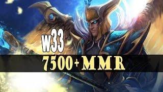 w33 Skywrath Mage 7500 MMR gameplay compilation Dota 2 | Dendi Stream