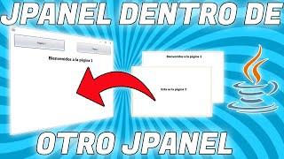 JPanel dentro de otro JPanel Java | JFrame