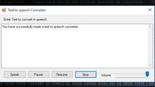 Text to Speech  Converter | C# tutorial how to create Text to Speech Converter